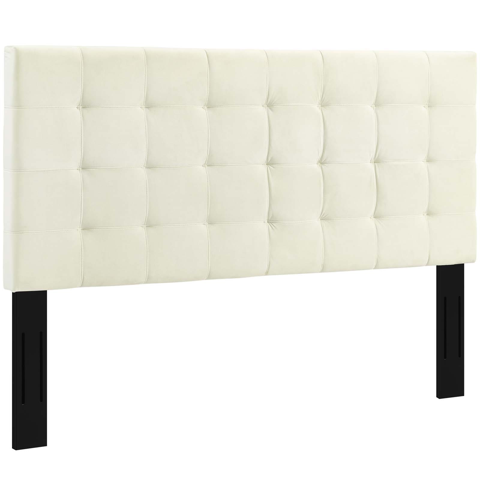 Modway Paisley Tufted Twin Upholstered Performance Velvet Headboard - MOD-5847 | Headboards | Modishstore - 3