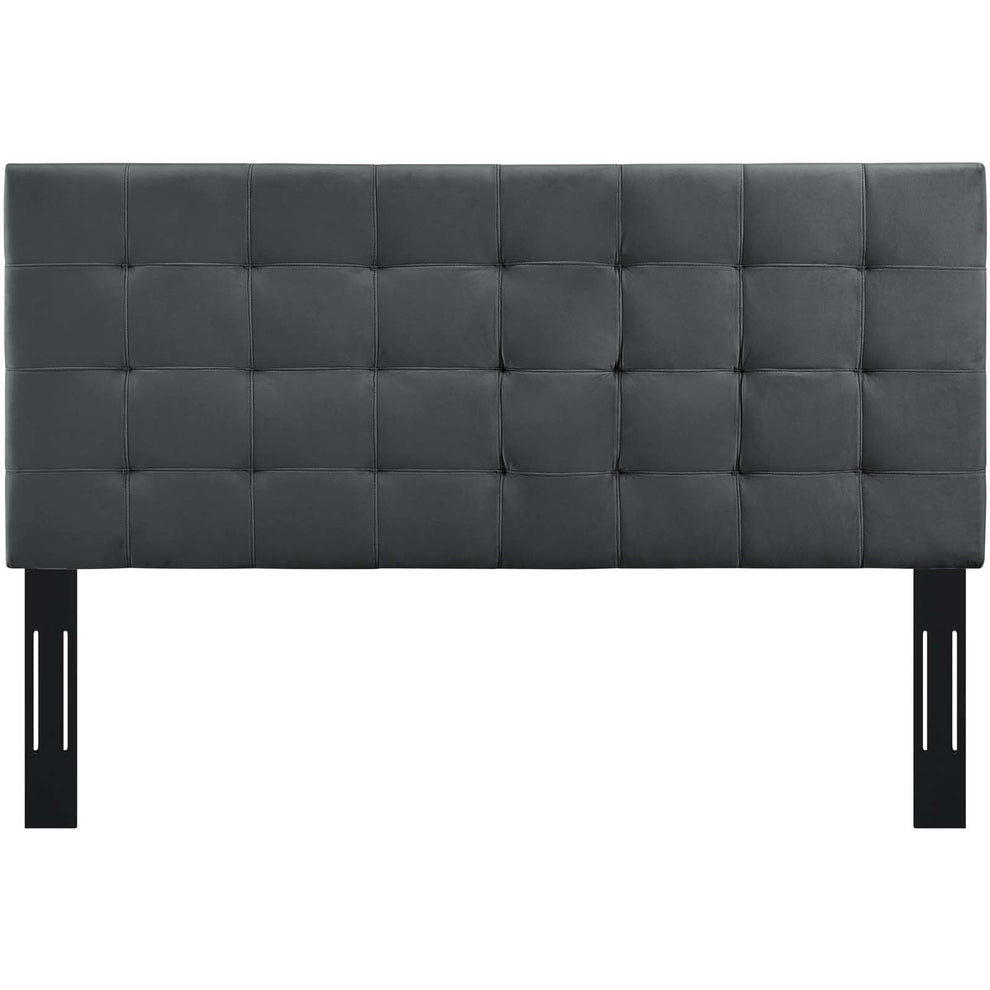 Modway Paisley Tufted Full / Queen Upholstered Performance Velvet Headboard - MOD-5853 | Headboards | Modishstore - 4