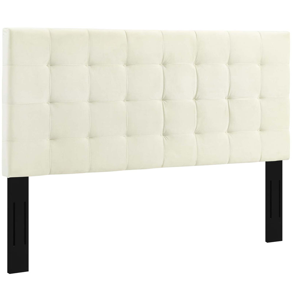 Modway Paisley Tufted Full / Queen Upholstered Performance Velvet Headboard - MOD-5853 | Headboards | Modishstore - 7