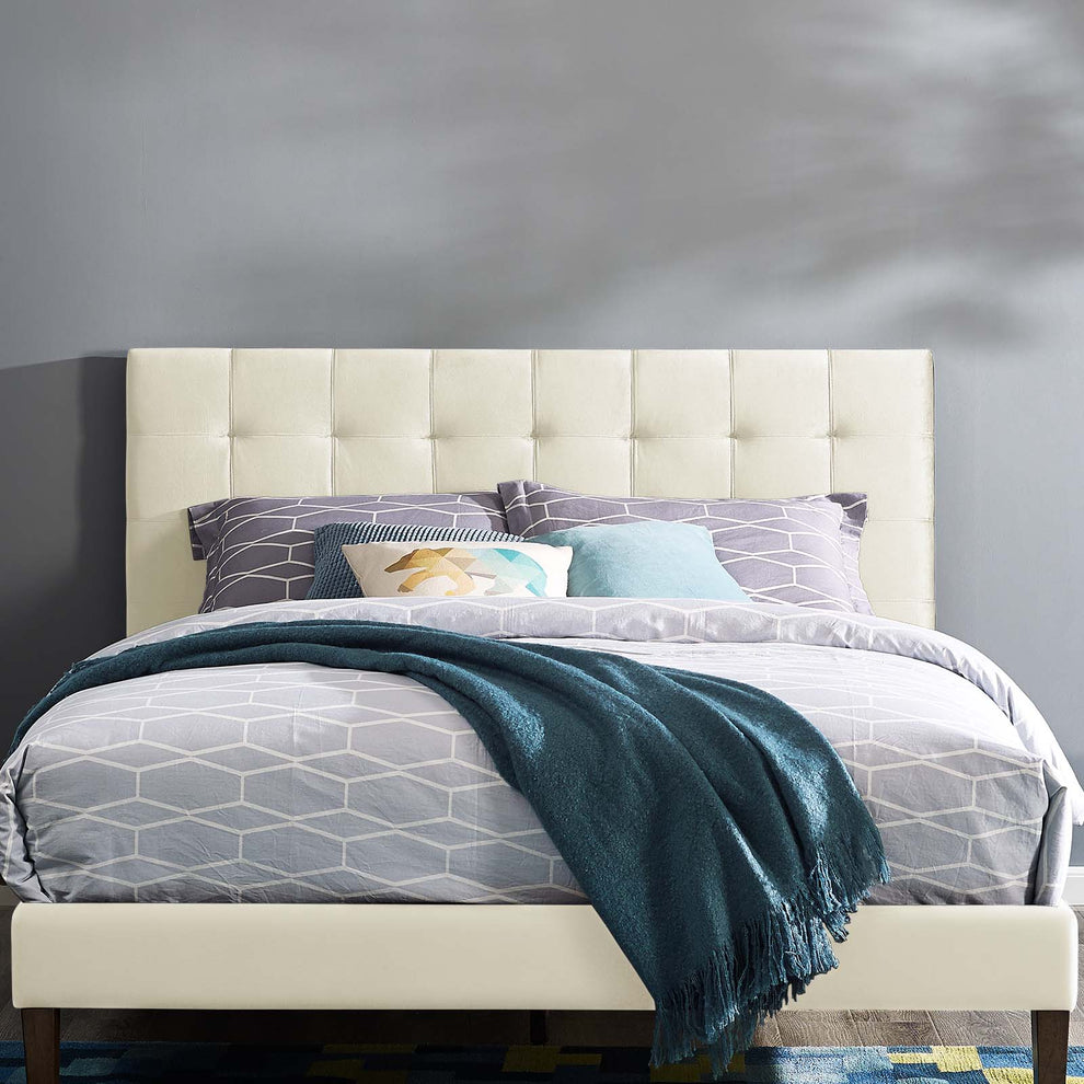 Modway Paisley Tufted Full / Queen Upholstered Performance Velvet Headboard - MOD-5853 | Headboards | Modishstore - 5