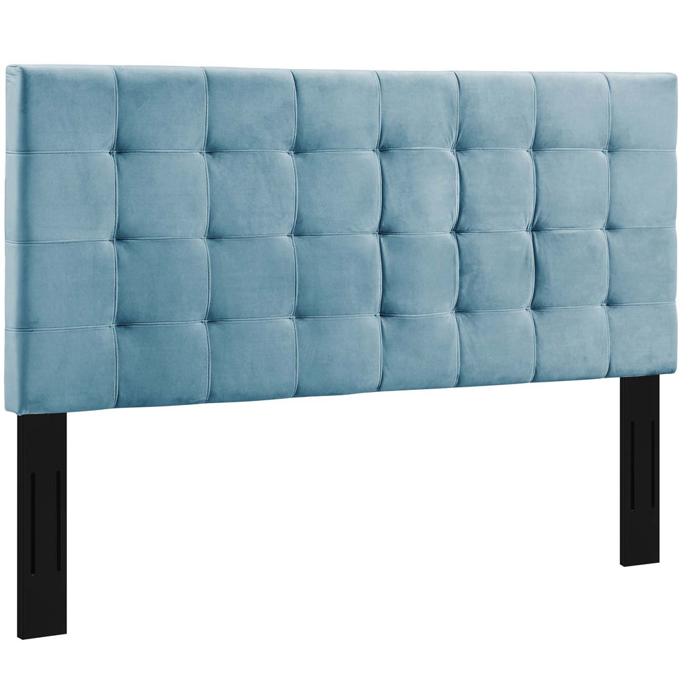 Modway Paisley Tufted Full / Queen Upholstered Performance Velvet Headboard - MOD-5853 | Headboards | Modishstore - 11