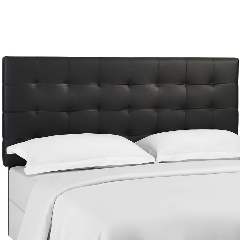 Modway Paisley Tufted Full / Queen Upholstered Faux Leather Headboard - MOD-5854 | Headboards | Modishstore - 2