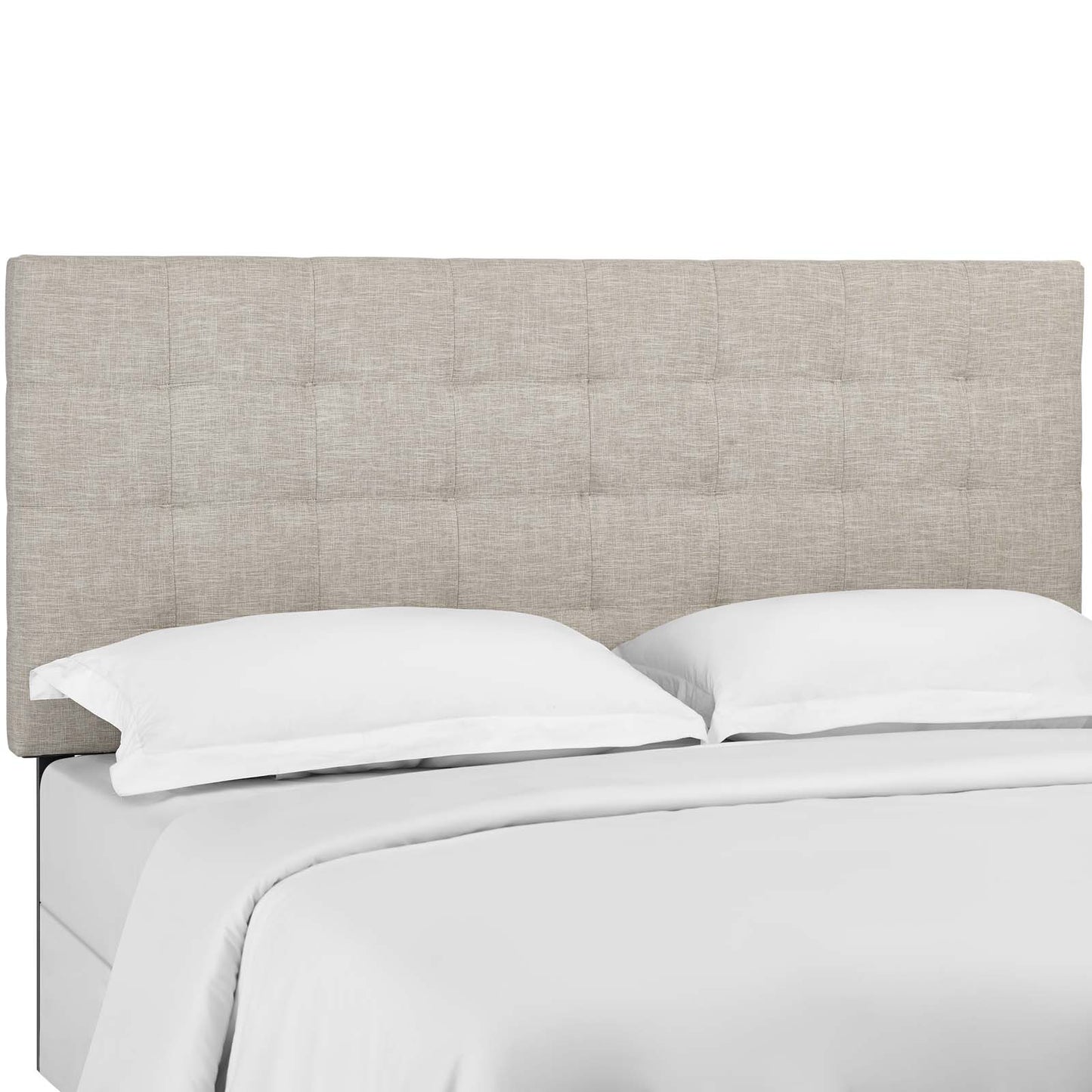 Modway Paisley Tufted King and California King Upholstered Linen Fabric Headboard - MOD-5855 | Headboards | Modishstore - 3