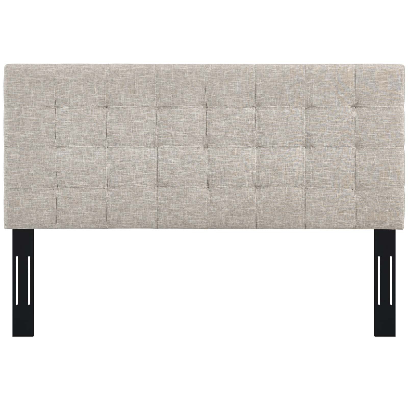 Modway Paisley Tufted King and California King Upholstered Linen Fabric Headboard - MOD-5855 | Headboards | Modishstore - 4