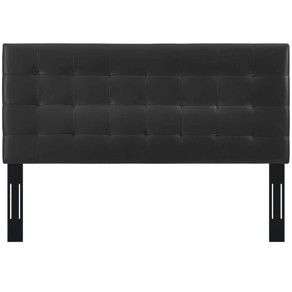 Modway Paisley Tufted King and California King Upholstered Faux Leather Headboard - MOD-5857 | Headboards | Modishstore - 4