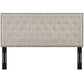 Modway Helena Tufted Twin Upholstered Linen Fabric Headboard | Headboards | Modishstore-19