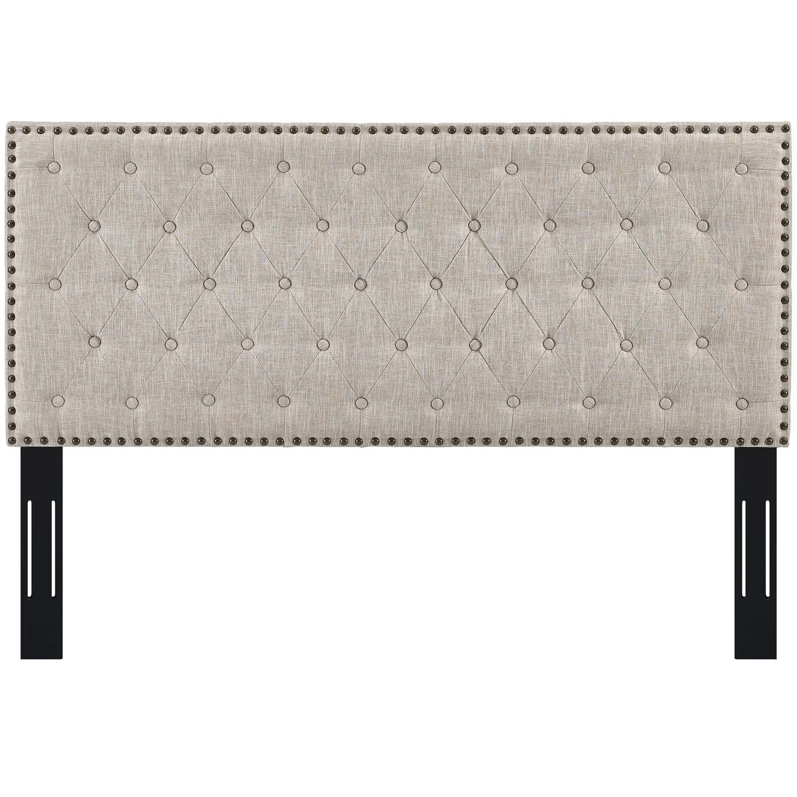 Modway Helena Tufted Twin Upholstered Linen Fabric Headboard - MOD-5858 | Headboards | Modishstore - 15
