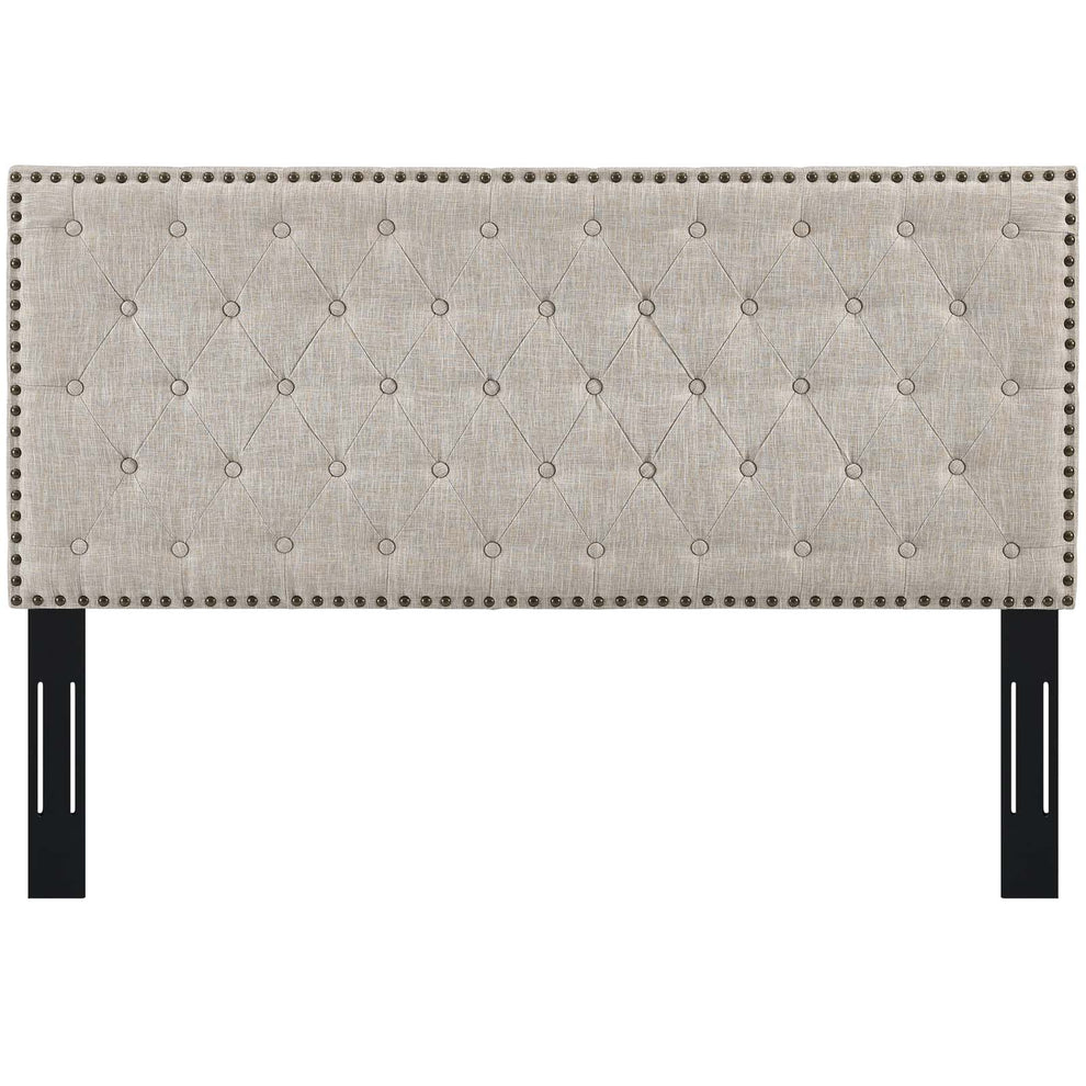 Modway Helena Tufted Twin Upholstered Linen Fabric Headboard - MOD-5858 | Headboards | Modishstore - 15