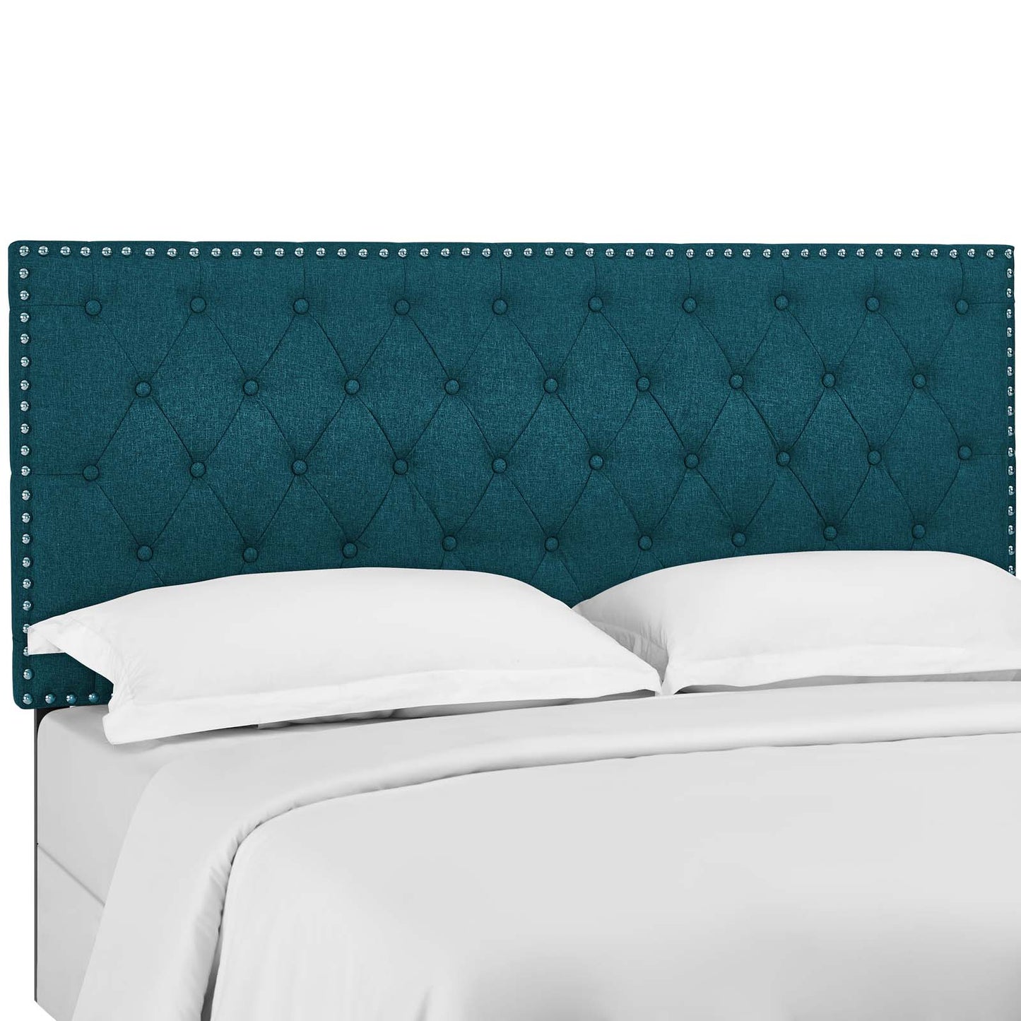 Modway Helena Tufted Twin Upholstered Linen Fabric Headboard | Headboards | Modishstore-6