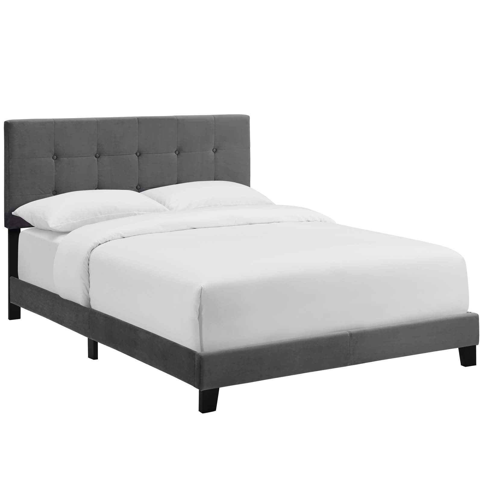 Modway Amira Full Upholstered Velvet Bed | Beds | Modishstore-2