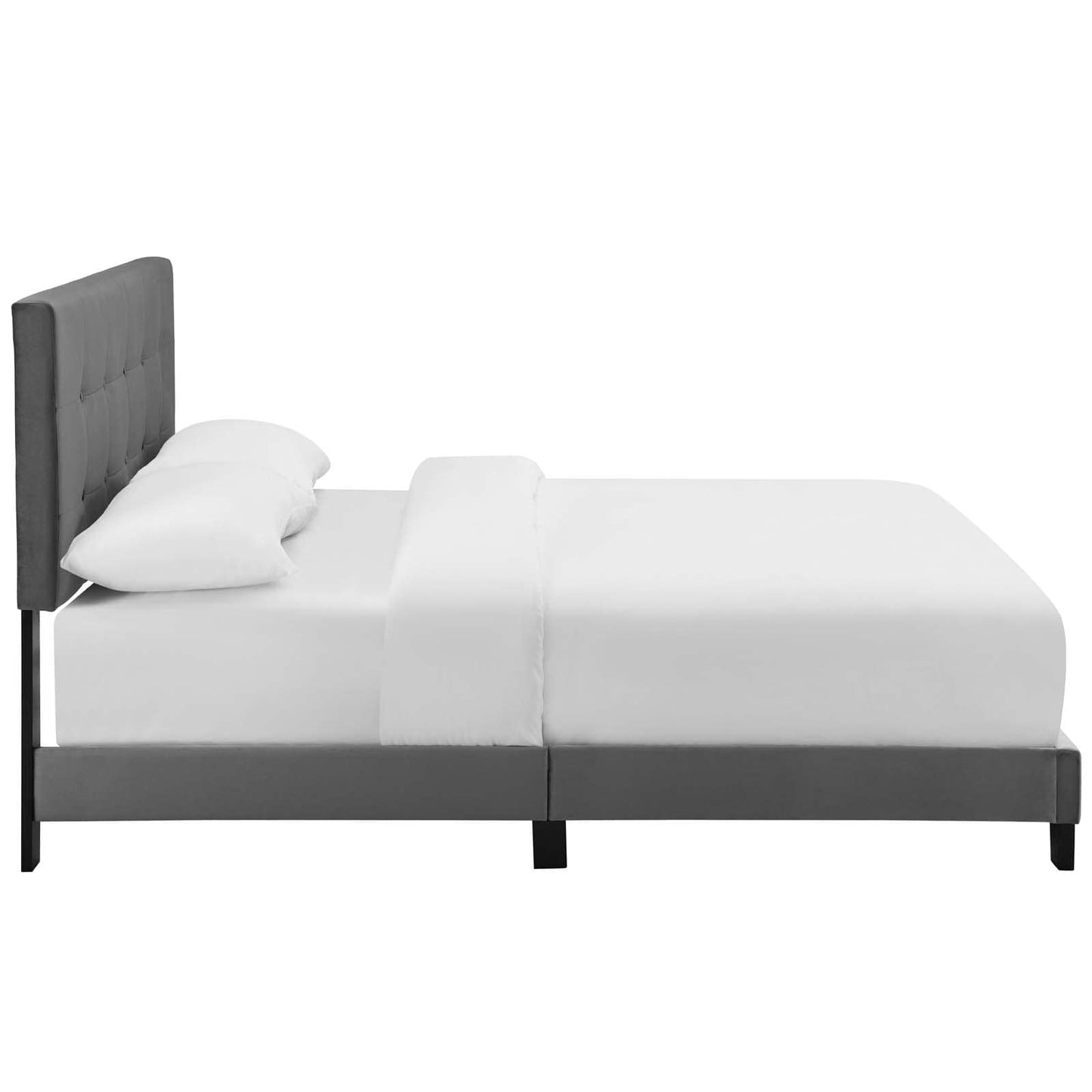 Modway Amira Full Upholstered Velvet Bed - MOD-5859 | Beds | Modishstore - 4
