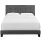 Modway Amira Full Upholstered Velvet Bed - MOD-5859 | Beds | Modishstore - 5