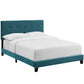 Modway Amira Full Upholstered Velvet Bed | Beds | Modishstore-17