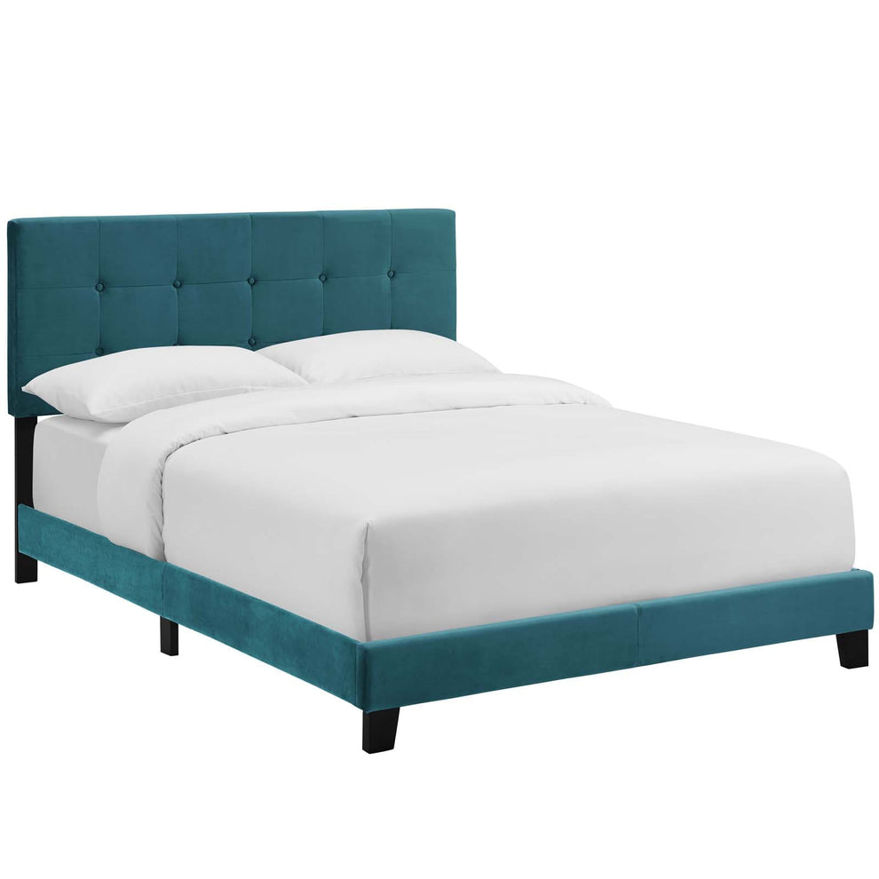 Modway Amira Full Upholstered Velvet Bed - MOD-5859 | Beds | Modishstore - 17