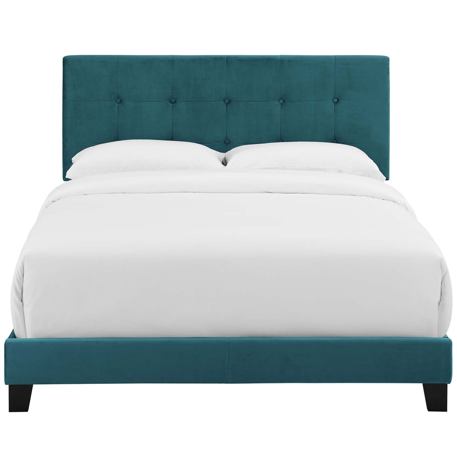 Modway Amira Full Upholstered Velvet Bed | Beds | Modishstore-20