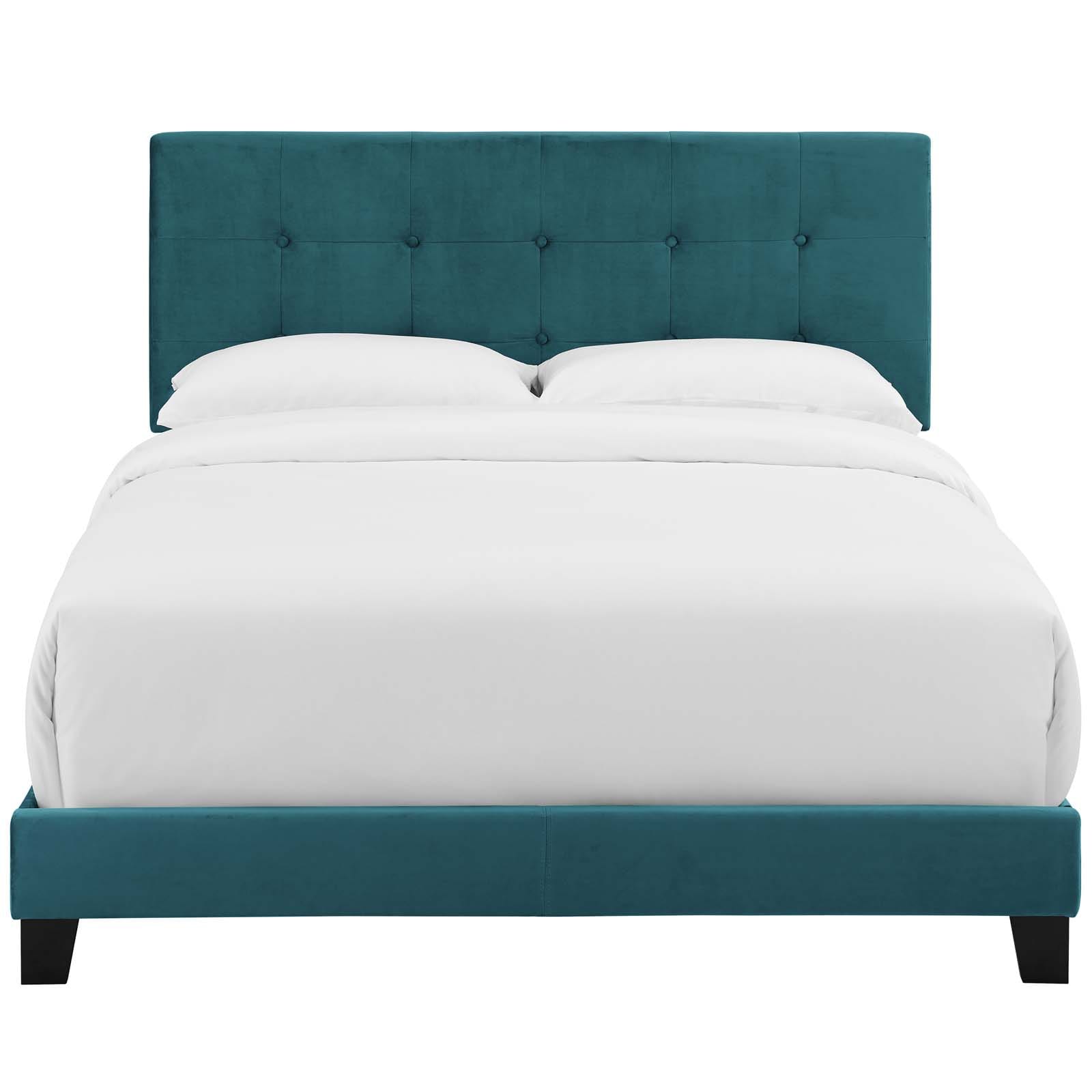 Modway Amira Full Upholstered Velvet Bed - MOD-5859 | Beds | Modishstore - 20