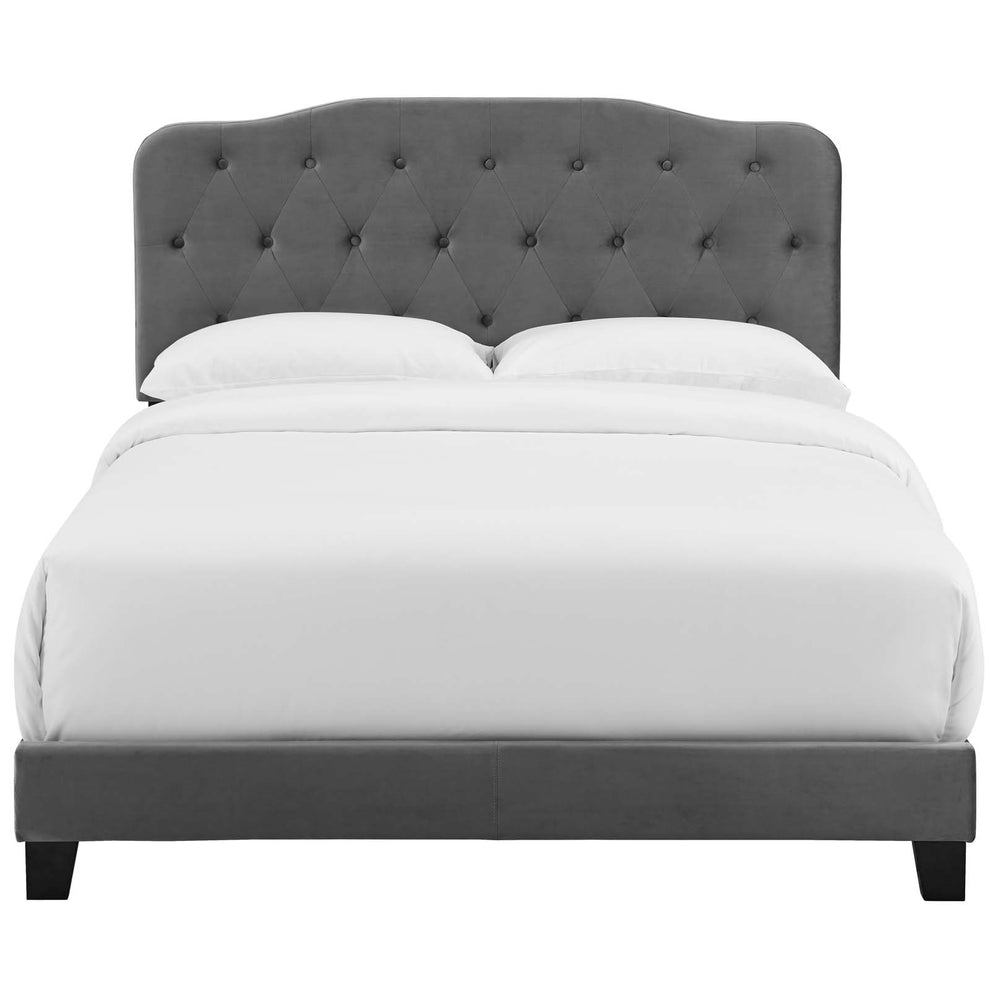 Amelia King Performance Velvet Bed By Modway - MOD-5865 | Beds | Modishstore - 5