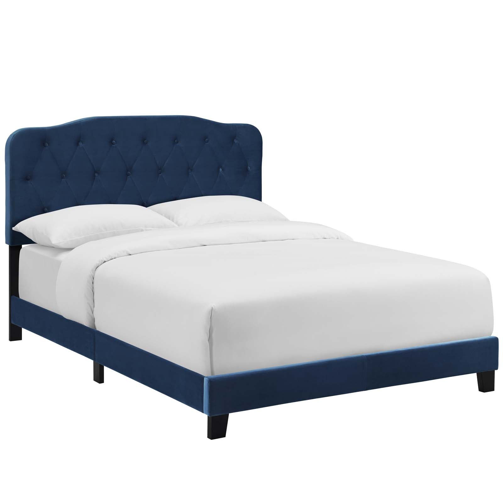Amelia King Performance Velvet Bed By Modway - MOD-5865 | Beds | Modishstore - 8