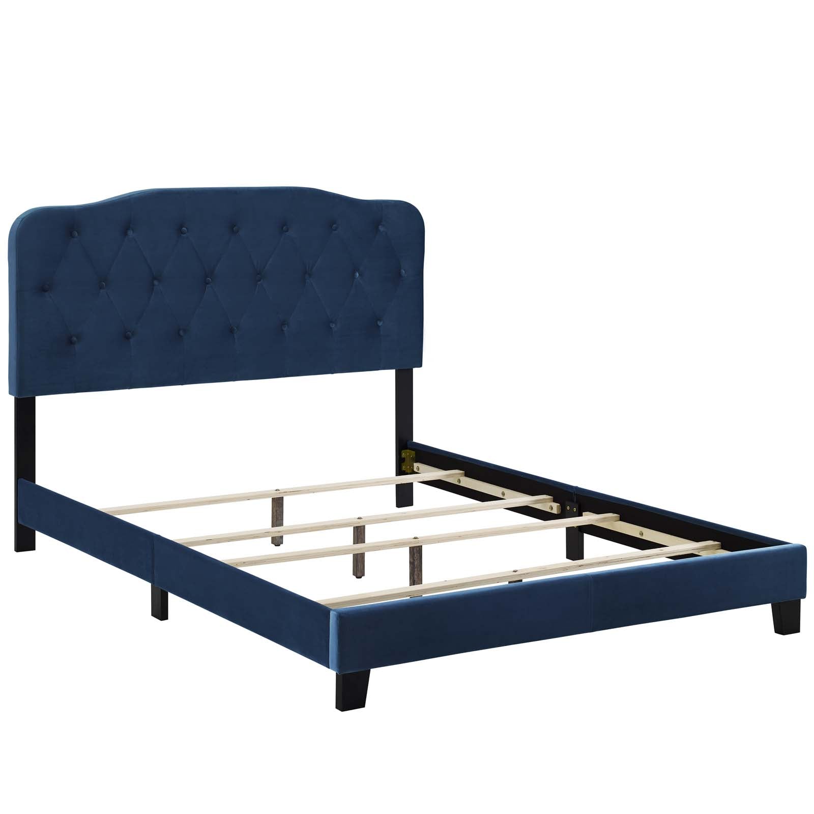 Amelia King Performance Velvet Bed By Modway - MOD-5865 | Beds | Modishstore - 9