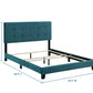 Amira Queen Performance Velvet Bed By Modway - MOD-5867 | Beds | Modishstore - 4