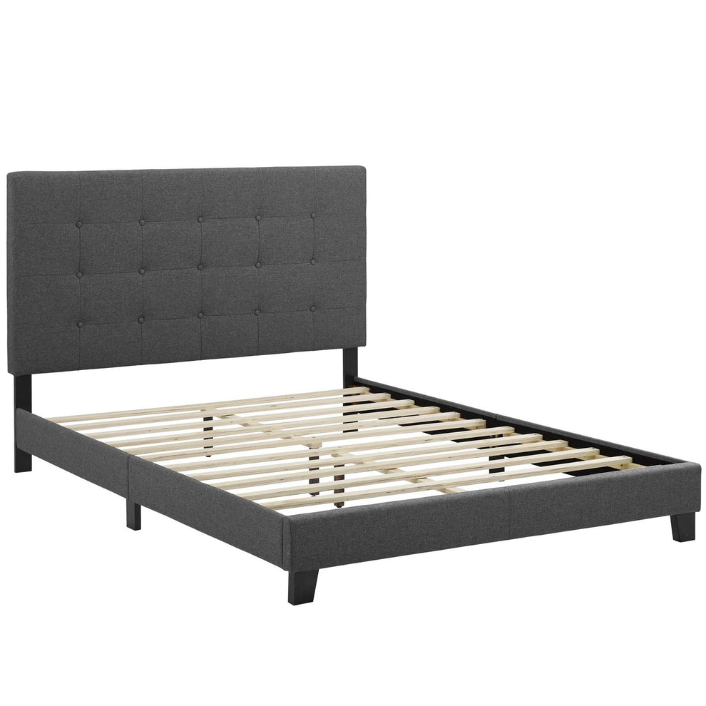 Modway Melanie Twin Tufted Button Upholstered Fabric Platform Bed - MOD-5877 | Beds | Modishstore - 22