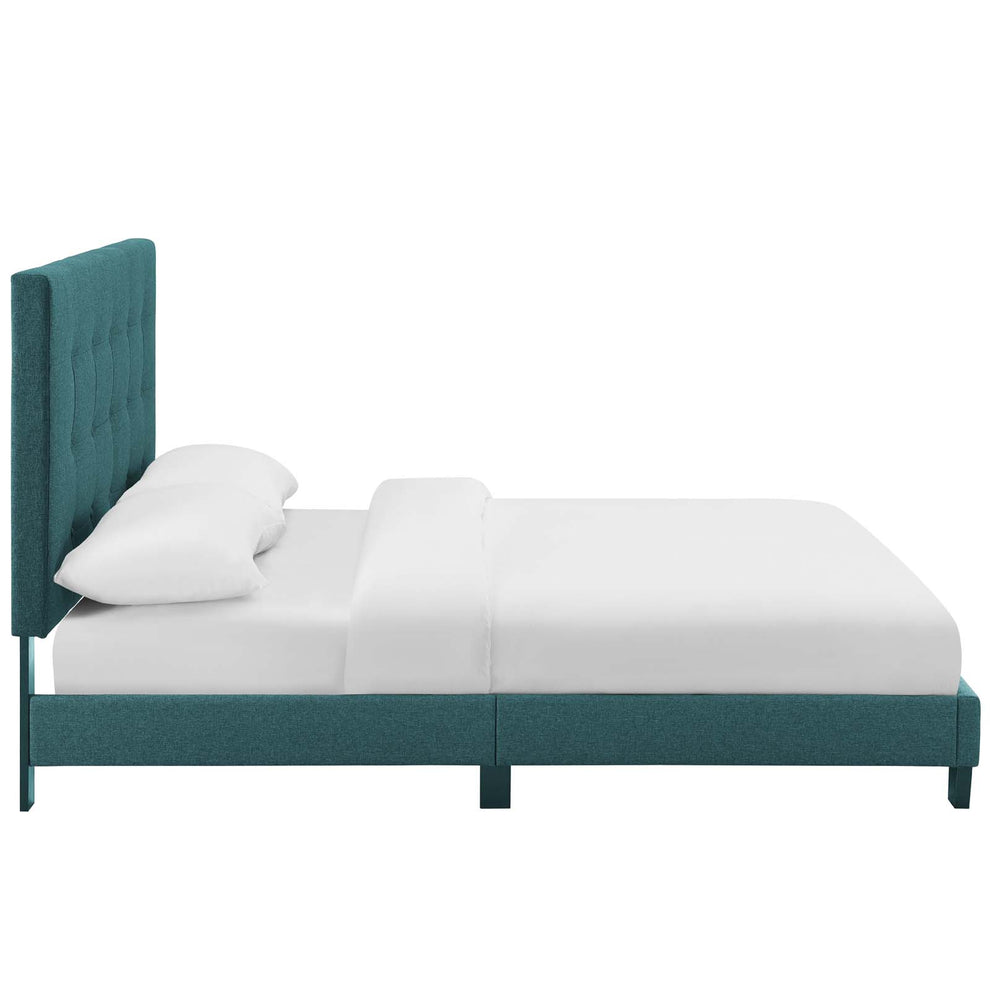 Modway Melanie Full Tufted Button Upholstered Fabric Platform Bed - MOD-5878 | Beds | Modishstore - 16