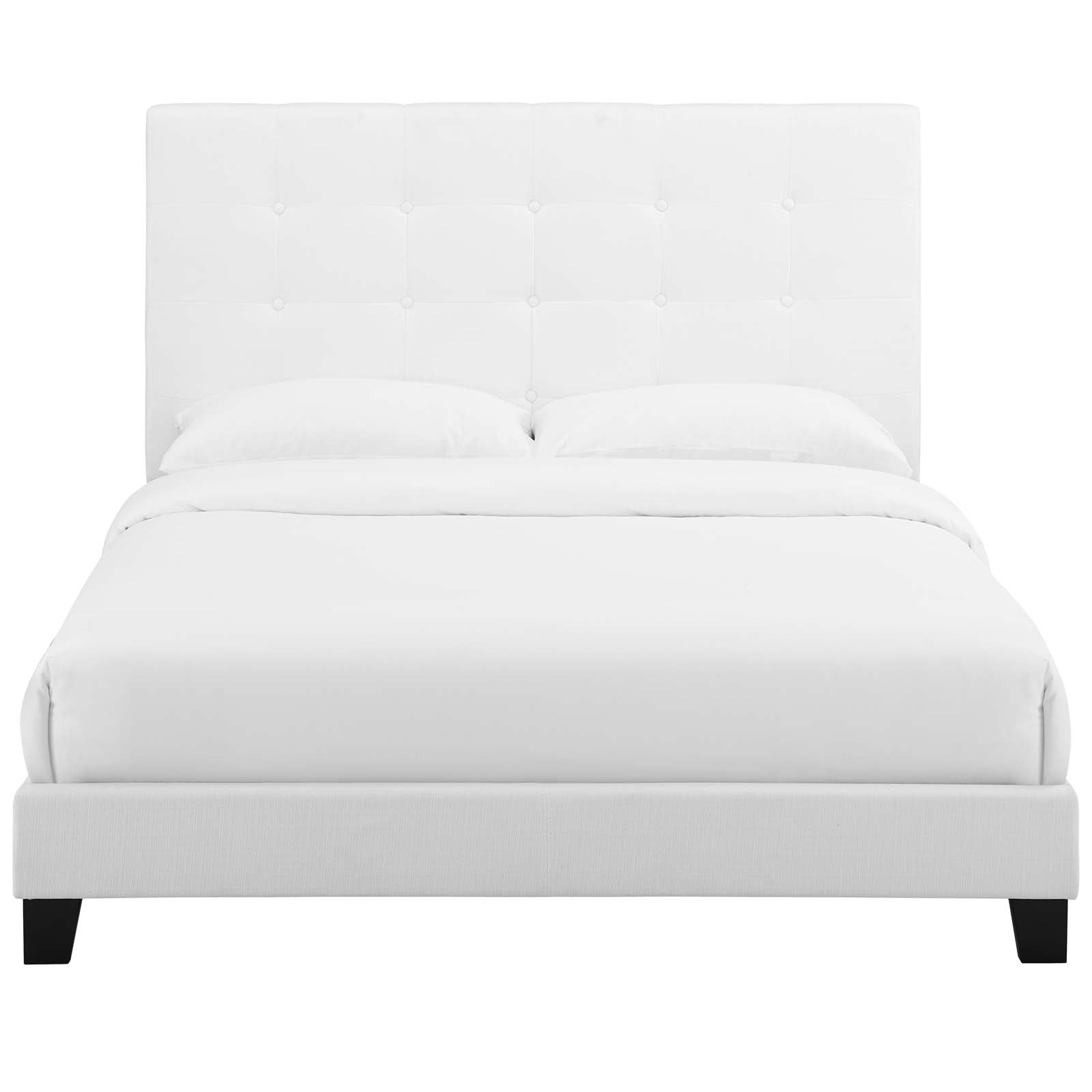 Modway Melanie Full Tufted Button Upholstered Fabric Platform Bed - MOD-5878 | Beds | Modishstore - 20