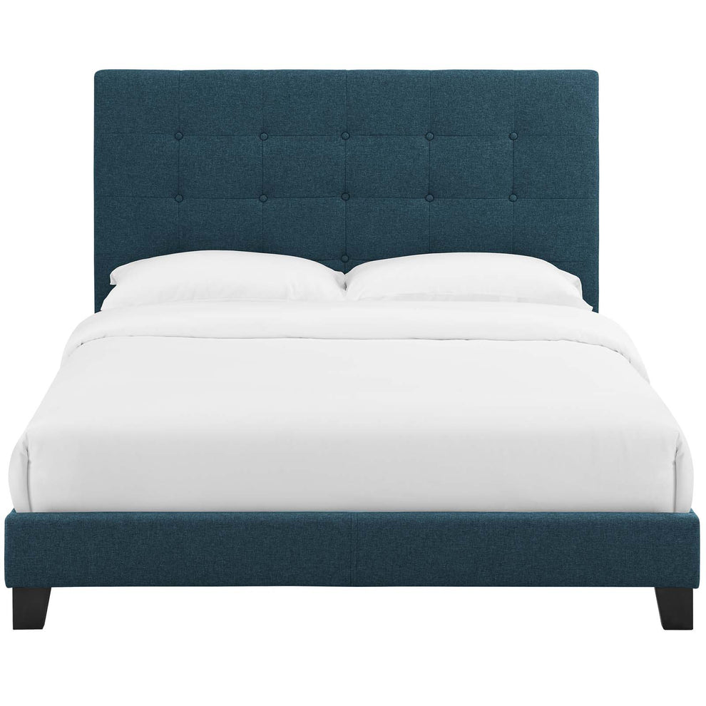 Modway Melanie Queen Tufted Button Upholstered Fabric Platform Bed - MOD-5879 | Beds | Modishstore - 2