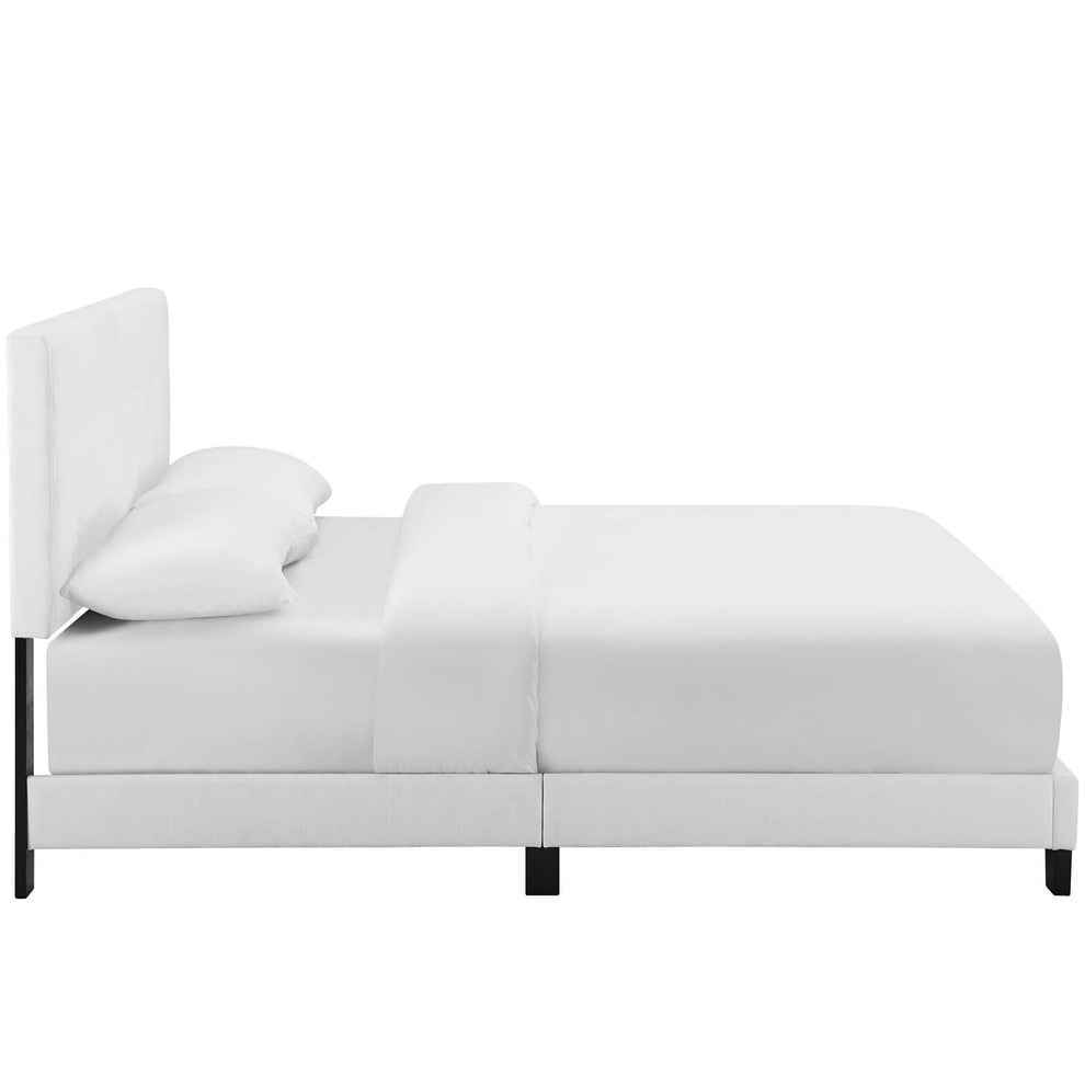 Modway Melanie Queen Tufted Button Upholstered Fabric Platform Bed - MOD-5879 | Beds | Modishstore - 5