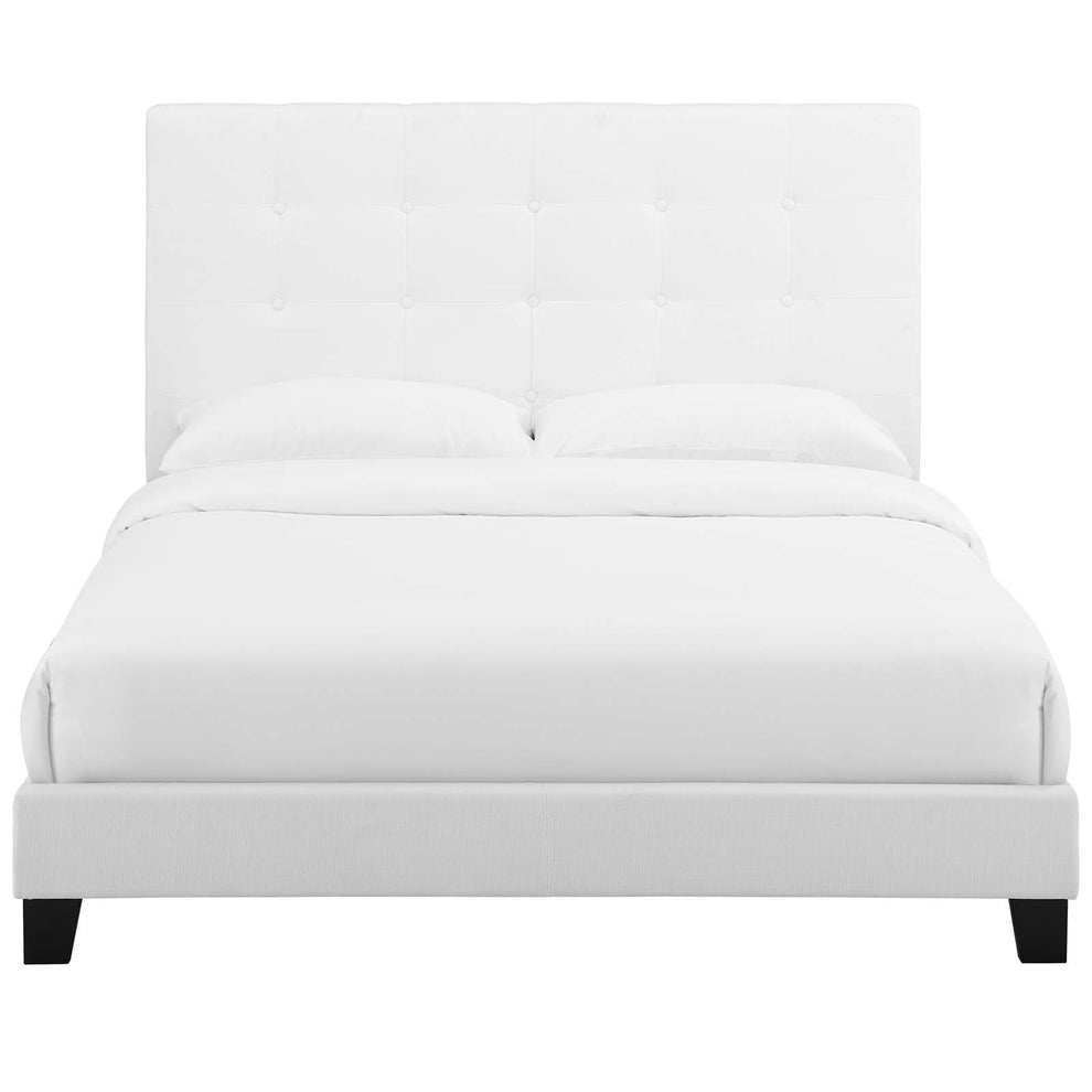 Modway Melanie Queen Tufted Button Upholstered Fabric Platform Bed - MOD-5879 | Beds | Modishstore - 7