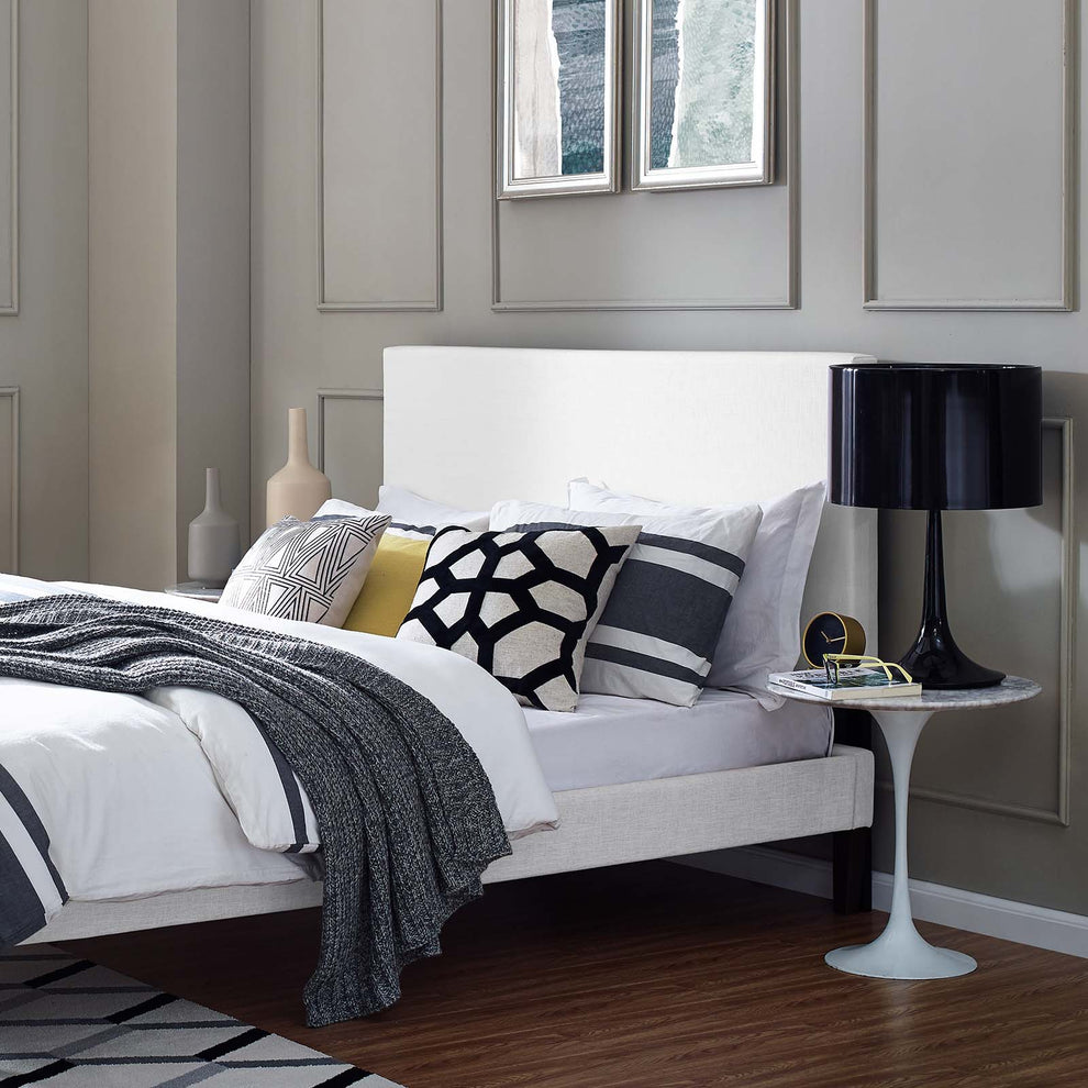 Modway Taylor Full / Queen Upholstered Linen Fabric Headboard - MOD-5880 | Headboards | Modishstore - 10