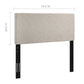 Taylor King and California King Upholstered Linen Fabric Headboard By Modway - MOD-5883 | Headboards | Modishstore - 4