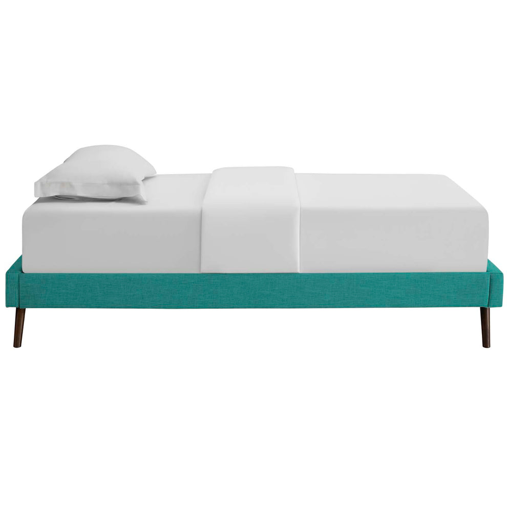 Modway Loryn Twin Fabric Bed Frame with Round Splayed Legs - MOD-5887 | Beds | Modishstore - 12