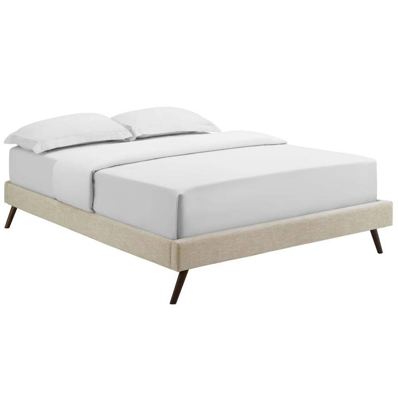 Modway Loryn Full Fabric Bed Frame with Round Splayed Legs - MOD-5889 | Beds | Modishstore - 6