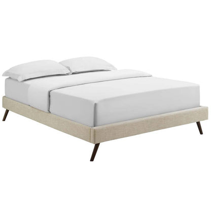 Modway Loryn Queen Fabric Bed Frame with Round Splayed Legs - MOD-5891 | Beds | Modishstore - 6