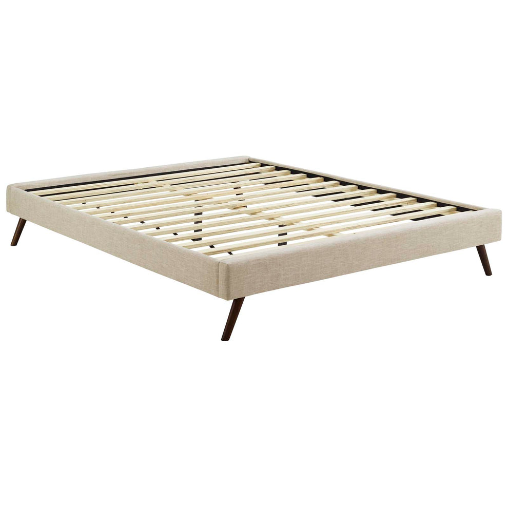 Modway Loryn Queen Fabric Bed Frame with Round Splayed Legs - MOD-5891 | Beds | Modishstore - 7