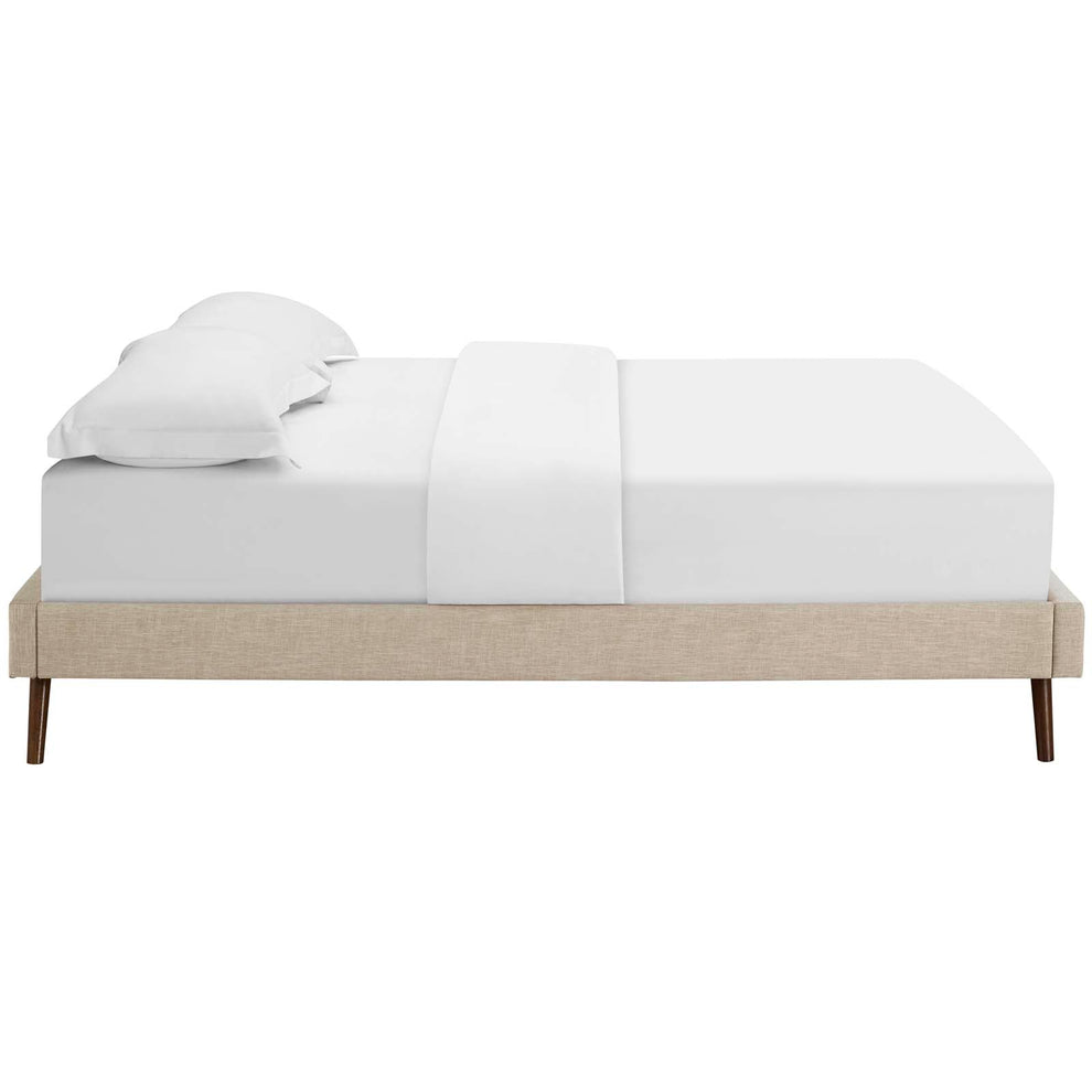 Modway Loryn Queen Fabric Bed Frame with Round Splayed Legs - MOD-5891 | Beds | Modishstore - 8