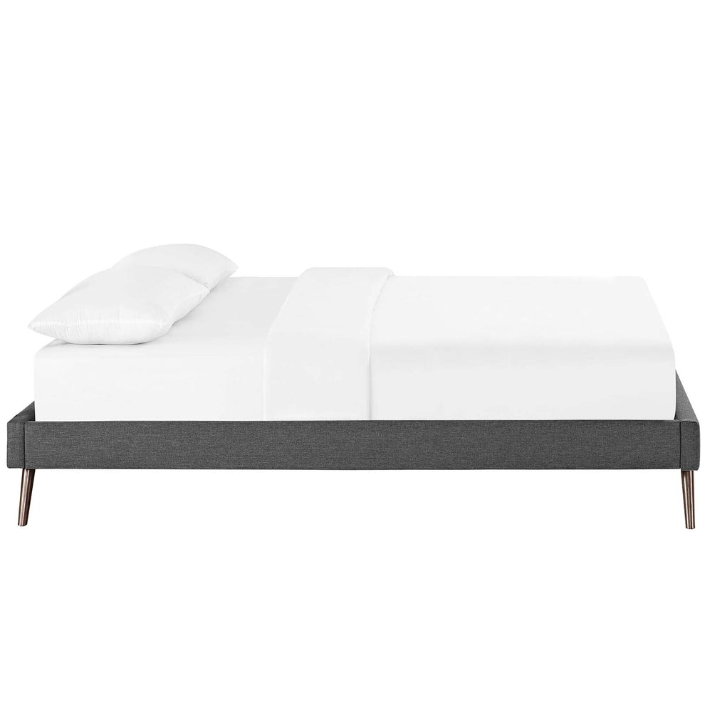 Modway Loryn Queen Fabric Bed Frame with Round Splayed Legs - MOD-5891 | Beds | Modishstore - 12