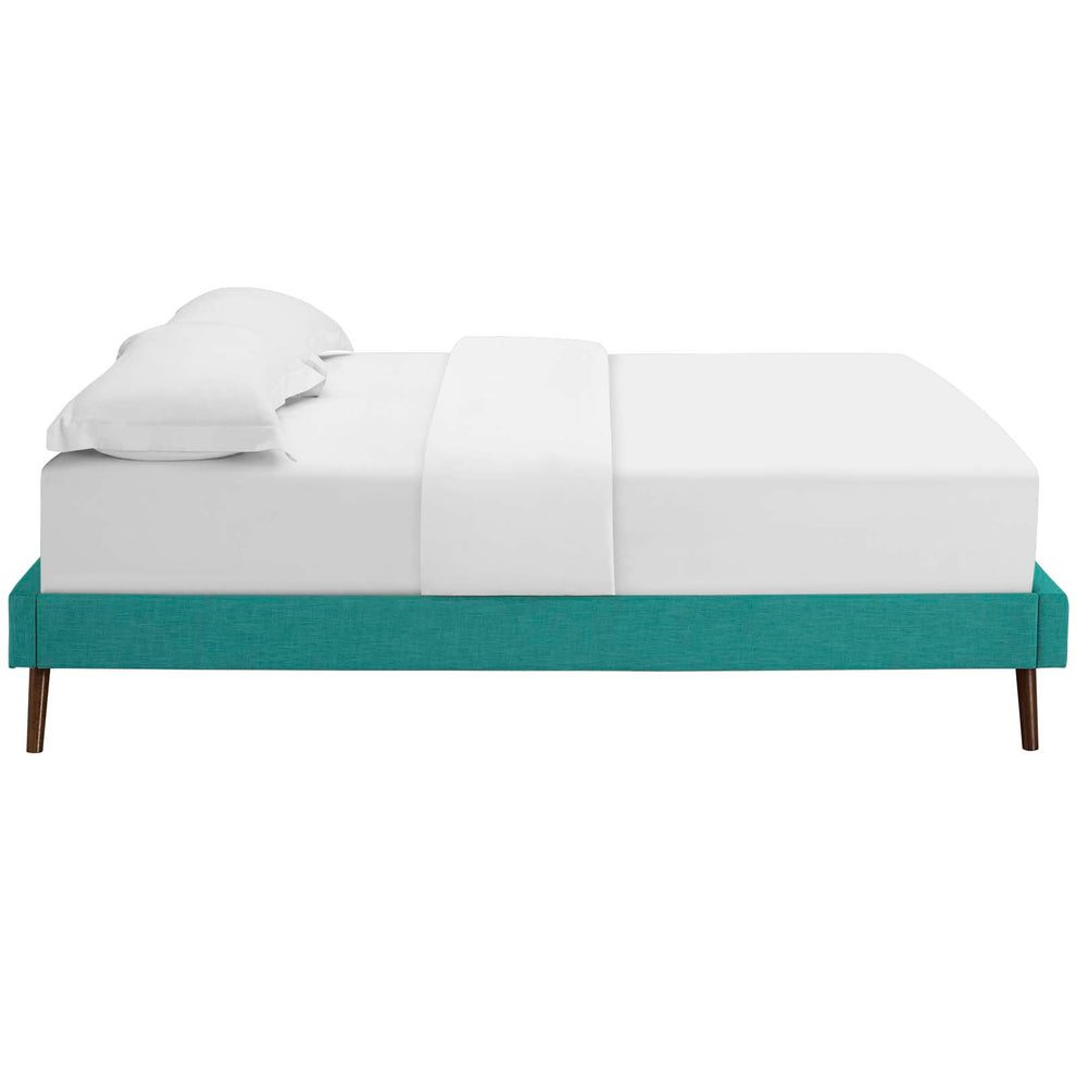 Modway Loryn Queen Fabric Bed Frame with Round Splayed Legs - MOD-5891 | Beds | Modishstore - 16
