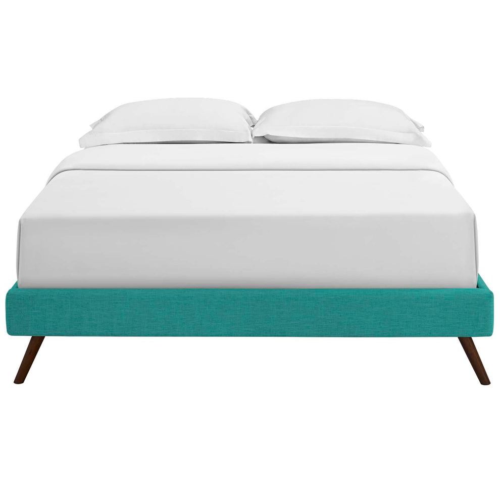 Modway Loryn Queen Fabric Bed Frame with Round Splayed Legs - MOD-5891 | Beds | Modishstore - 17