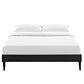 Tessie King Vinyl Bed Frame with Squared Tapered Legs By Modway - MOD-5900 | Beds | Modishstore - 5