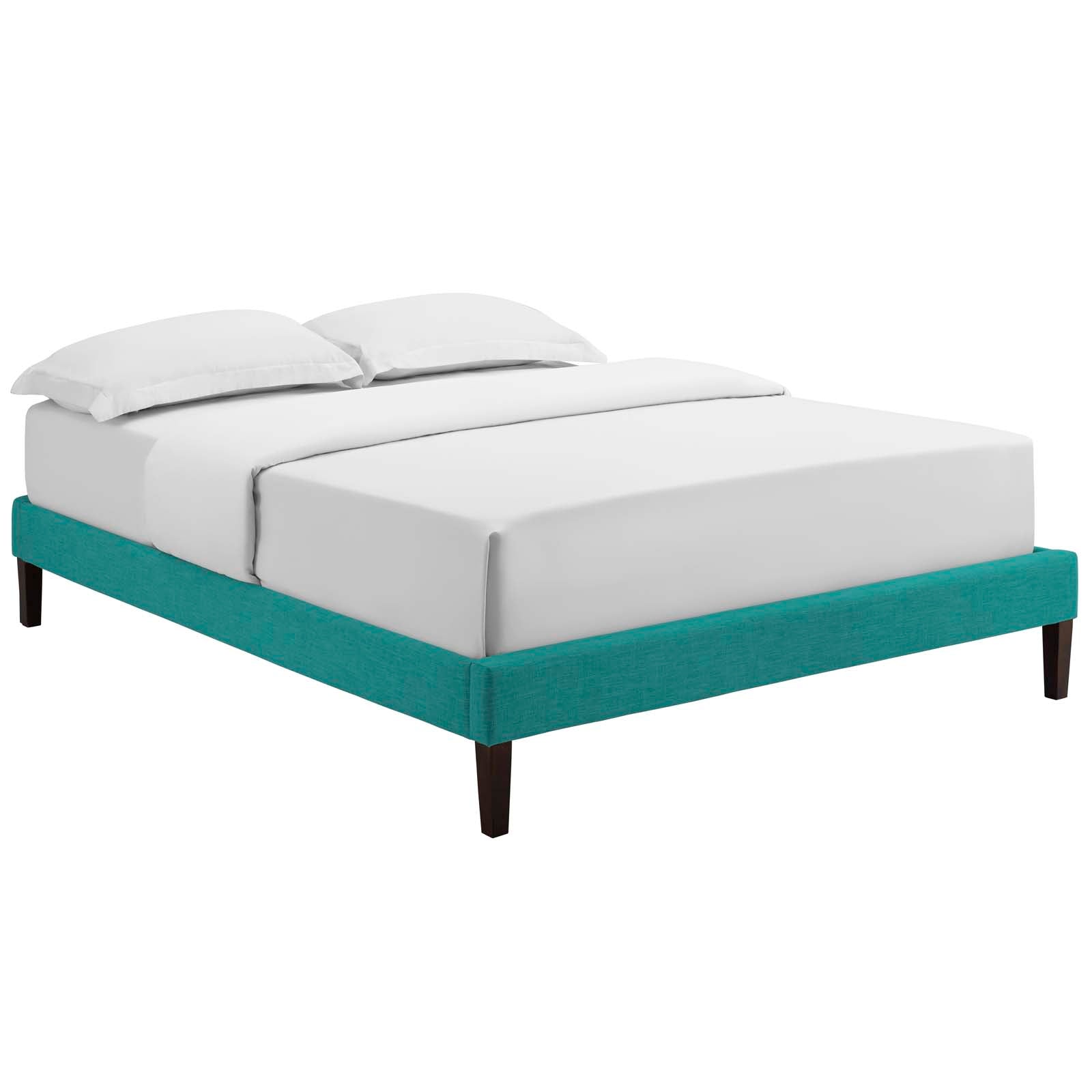 Tessie King Fabric Bed Frame with Squared Tapered Legs By Modway - MOD-5901 | Beds | Modishstore - 8