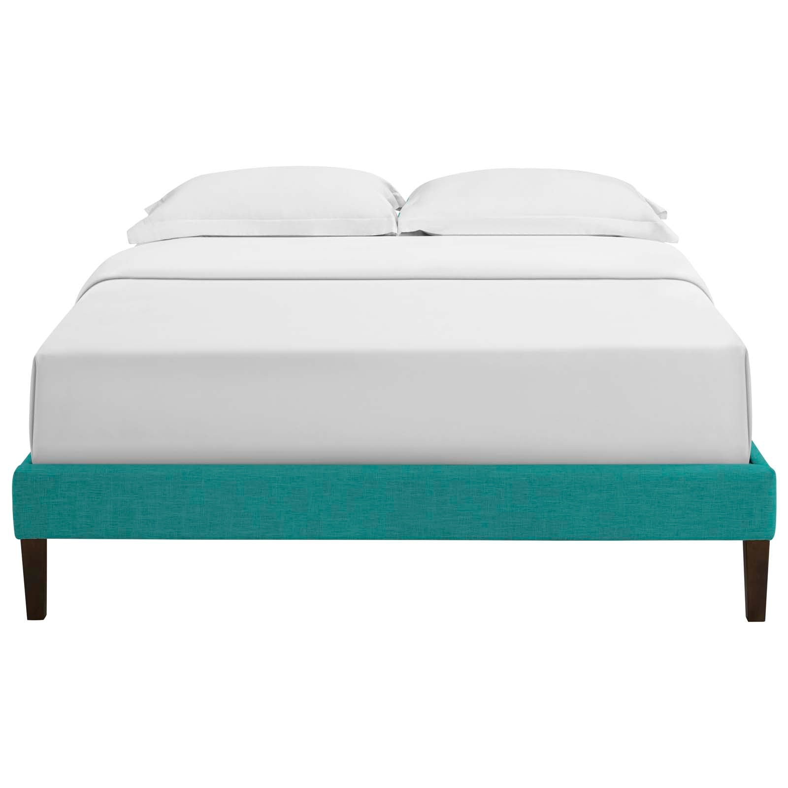 Tessie King Fabric Bed Frame with Squared Tapered Legs By Modway - MOD-5901 | Beds | Modishstore - 11