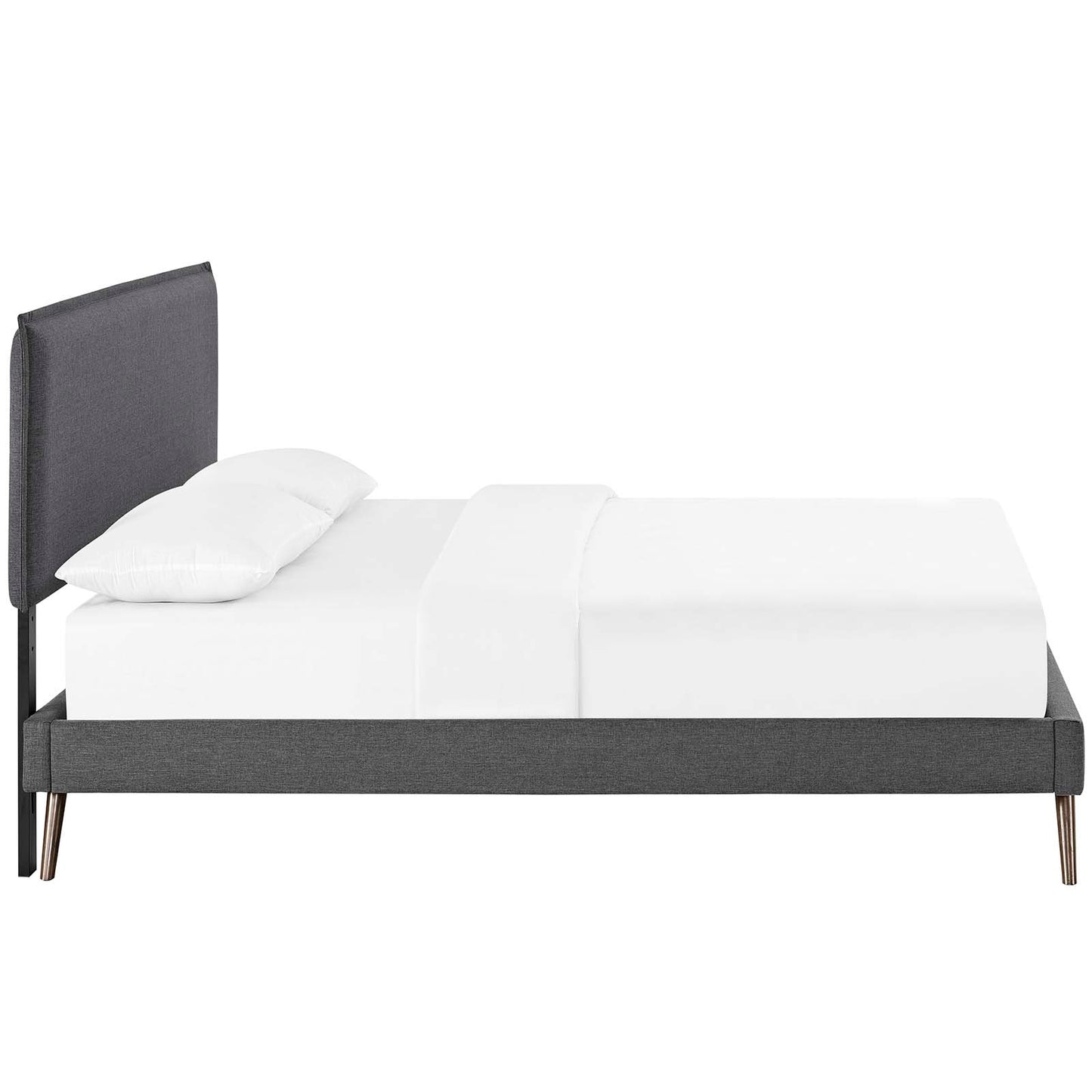 Amaris Queen Fabric Platform Bed with Round Splayed Legs By Modway - MOD-5904 | Beds | Modishstore - 10