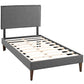 Modway Amaris Twin Fabric Platform Bed - MOD-5906 | Beds | Modishstore-3