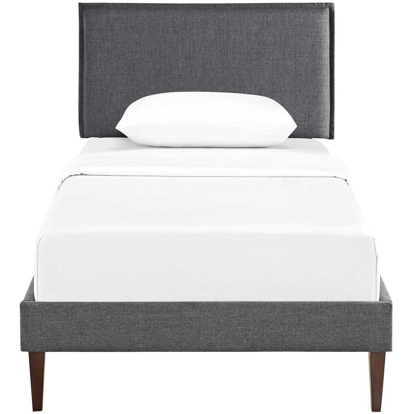 Modway Amaris Twin Fabric Platform Bed - MOD-5906 - MOD-5906 | Beds | Modishstore - 6