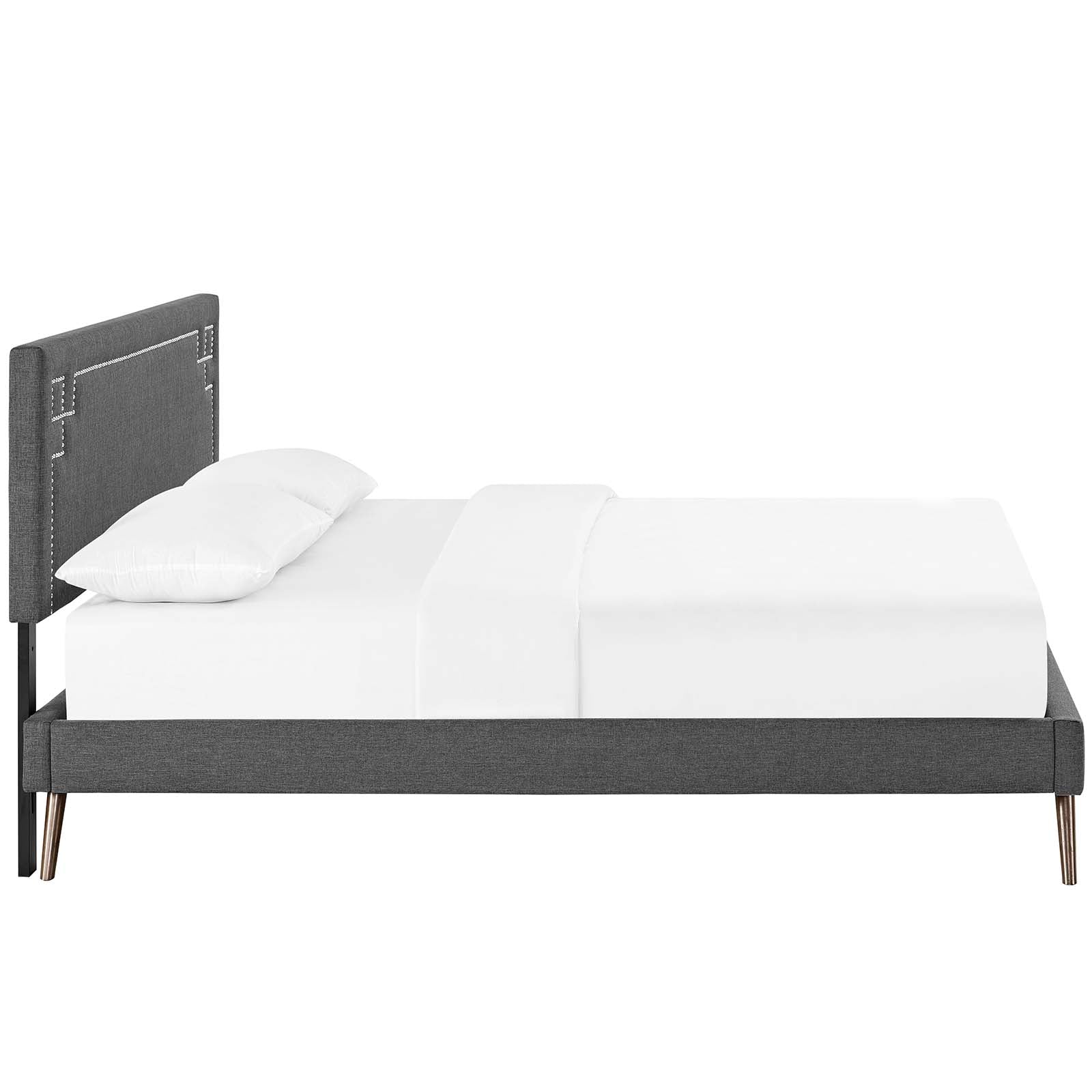 Modway Ruthie Queen Fabric Platform Bed - MOD-5931 | Beds | Modishstore - 4
