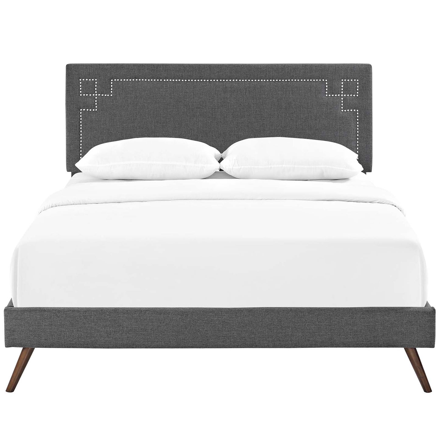 Modway Ruthie Queen Fabric Platform Bed - MOD-5931 | Beds | Modishstore - 5