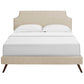 Corene Queen Fabric Platform Bed with Round Splayed Legs By Modway - MOD-5947 | Beds | Modishstore - 5