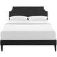 Modway Corene Queen Vinyl Platform Bed with Squared Tapered Legs | Beds | Modishstore-5